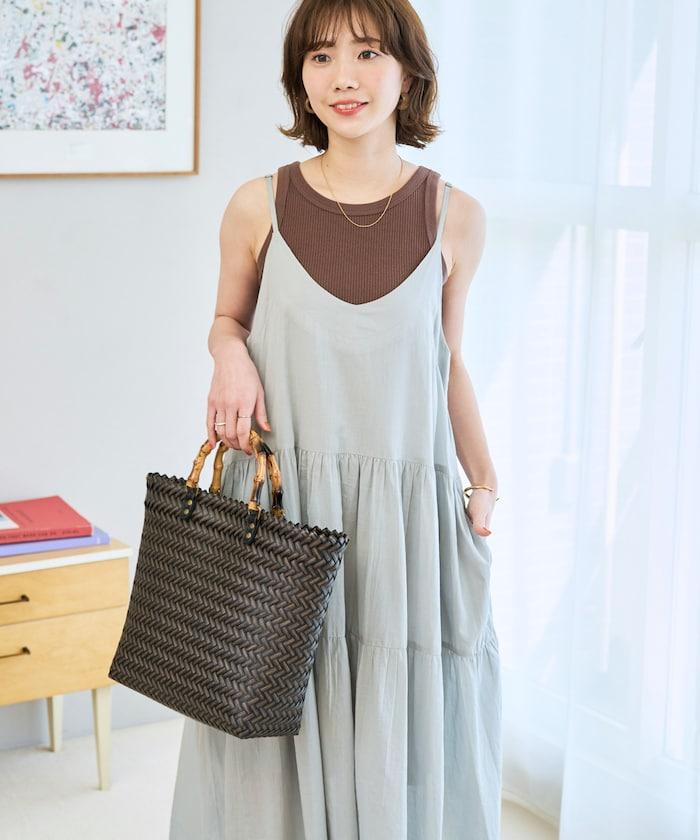 印度風層疊拼接吊帶連衣裙