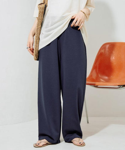 清涼觸感羅馬布褲子