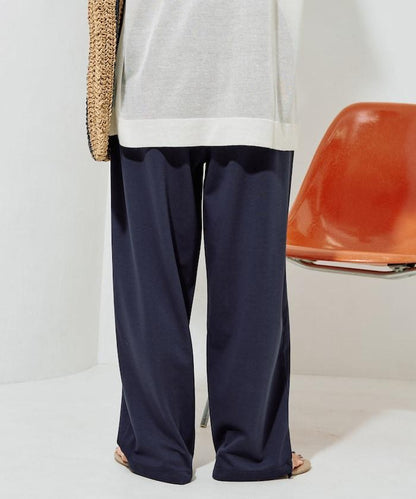 清涼觸感羅馬布褲子