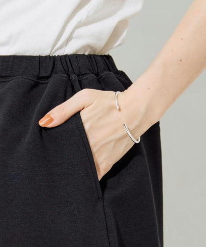 清涼觸感羅馬布褲子