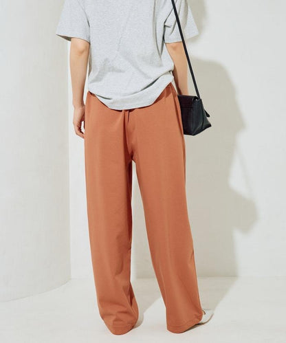 清涼觸感羅馬布褲子