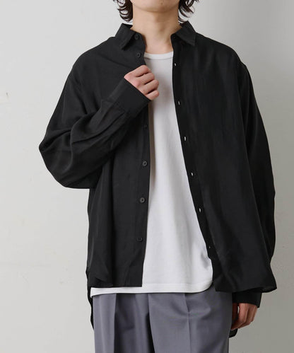 輕盈透氣長袖襯衫