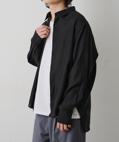 輕盈透氣長袖襯衫