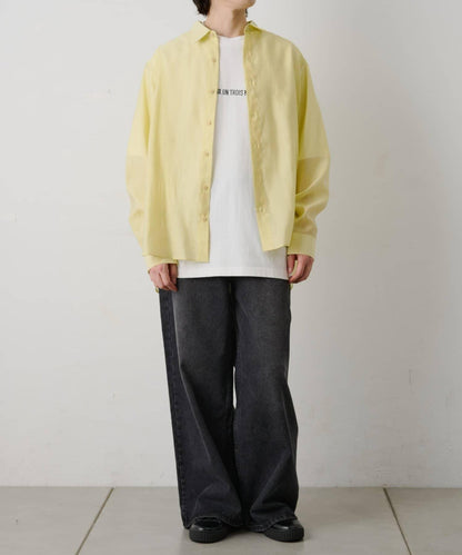 輕盈透氣長袖襯衫