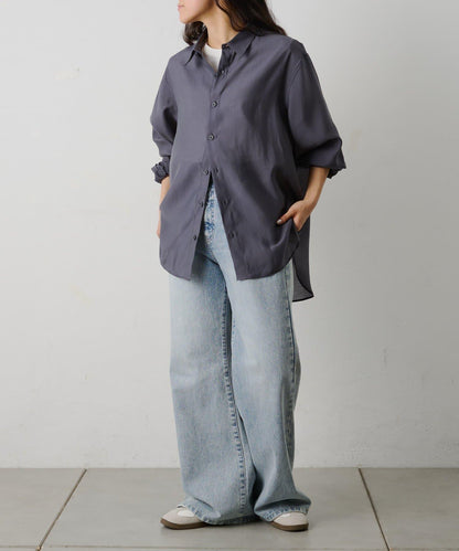 輕盈透氣長袖襯衫