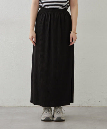 舒適顯瘦羅紋修身半身裙