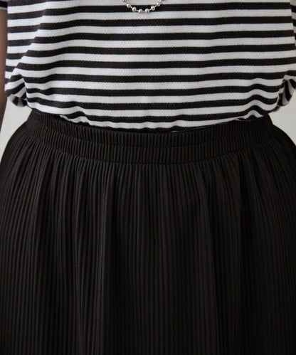 舒適顯瘦羅紋修身半身裙