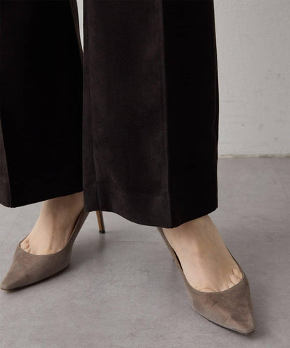 Drawing Numbers 仿麂皮褲子