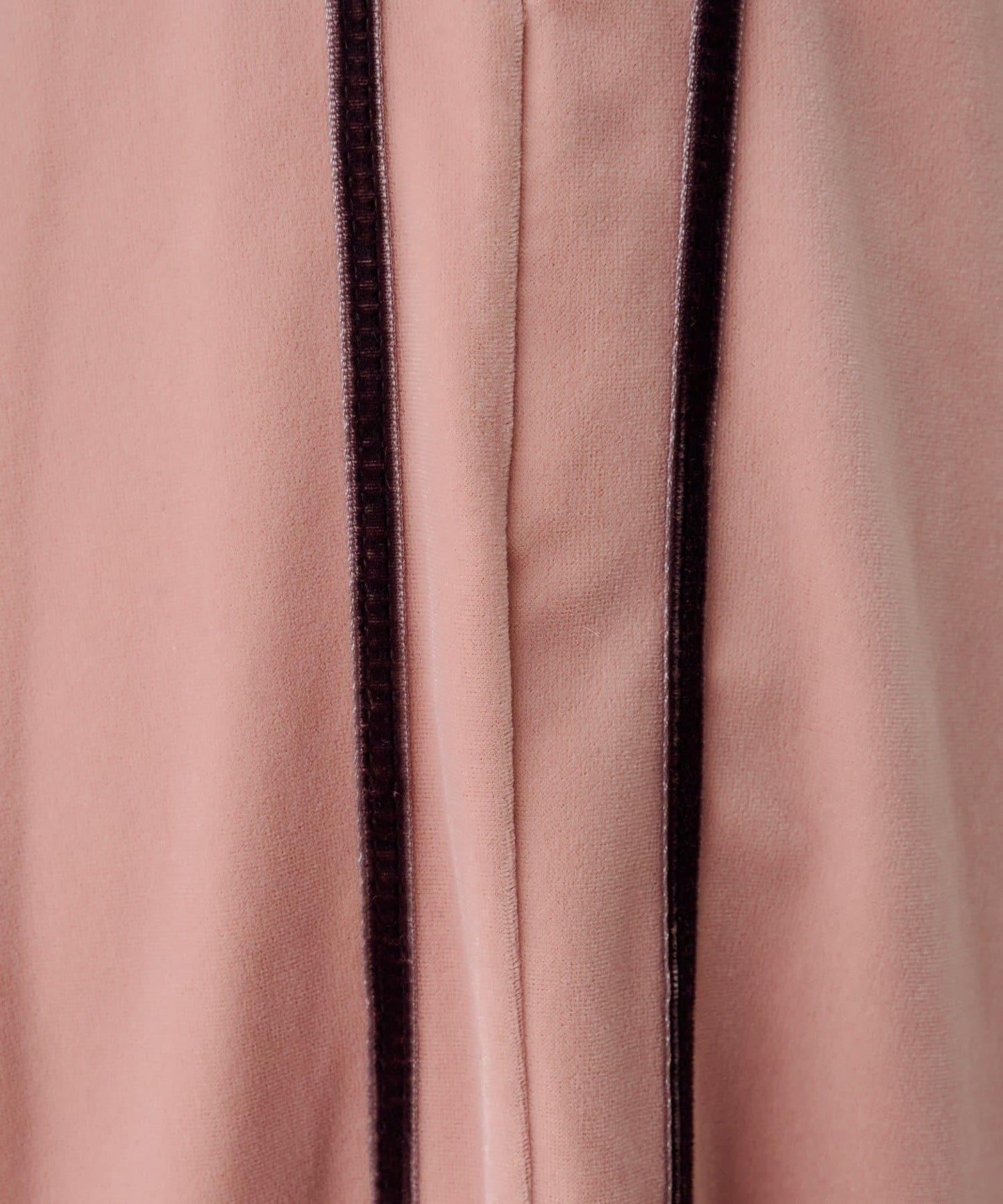 B 天鵝絨側邊條紋褲