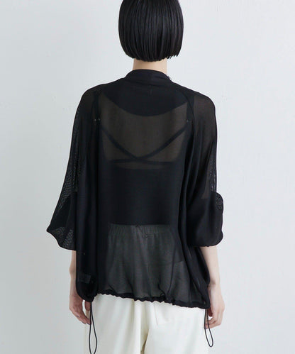 網眼拉鍊夾克外套