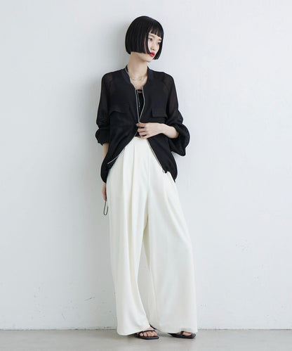 網眼拉鍊夾克外套