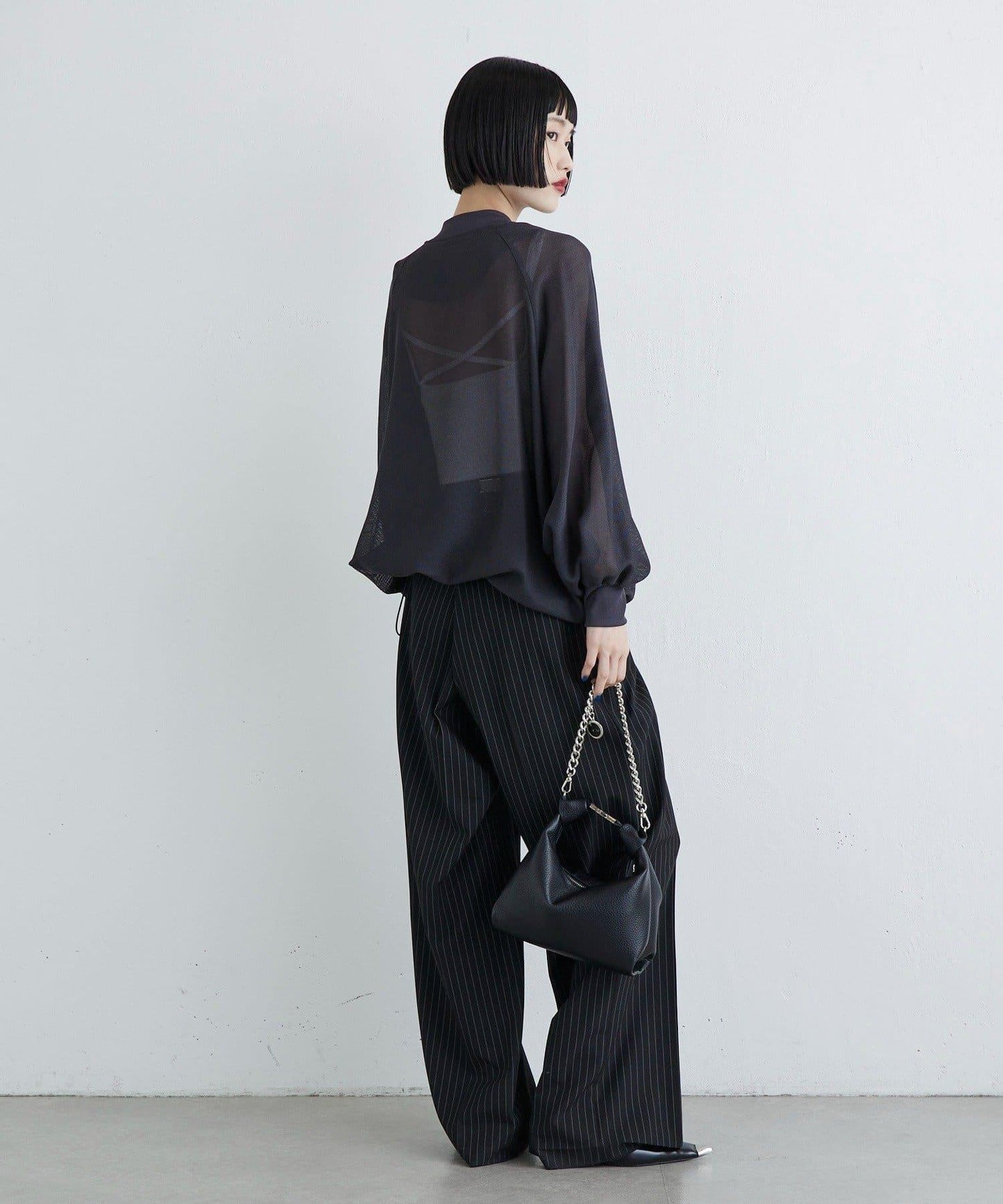 網眼拉鍊夾克外套