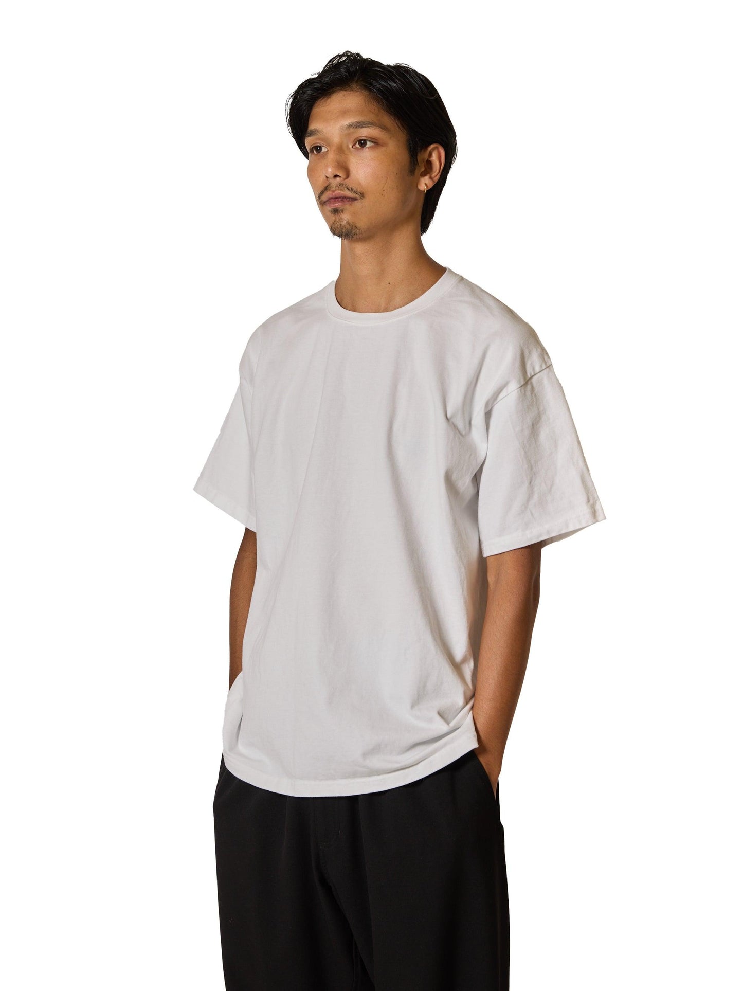 "VERTICAL SASHIKO" TEE × Knuu® T恤