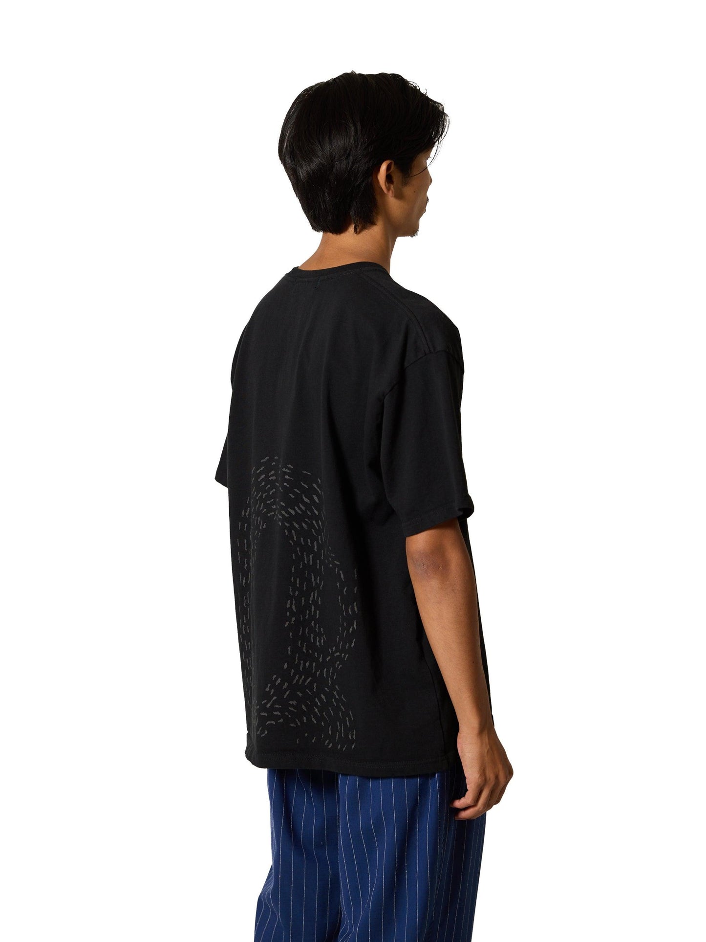 "VERTICAL SASHIKO" TEE × Knuu® T恤