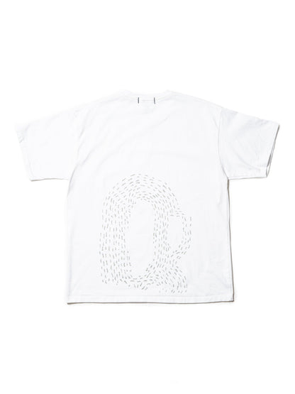 "VERTICAL SASHIKO" TEE × Knuu® T恤