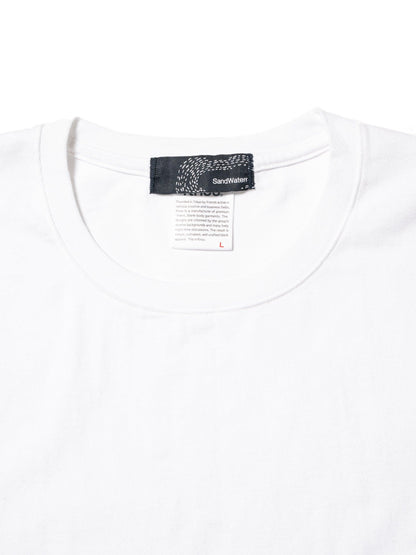 "VERTICAL SASHIKO" TEE × Knuu® T恤