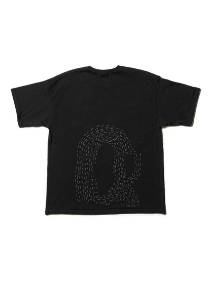 "VERTICAL SASHIKO" TEE × Knuu® T恤