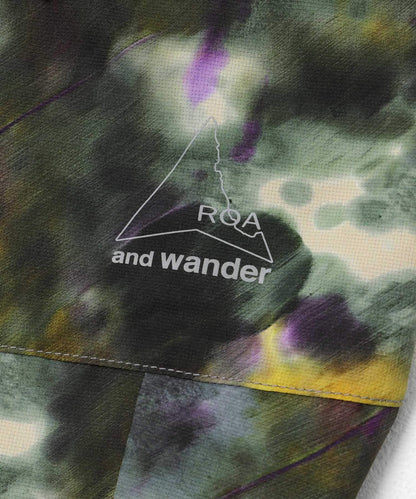 and wander ROA PRINTED BREATHABLE 褲子