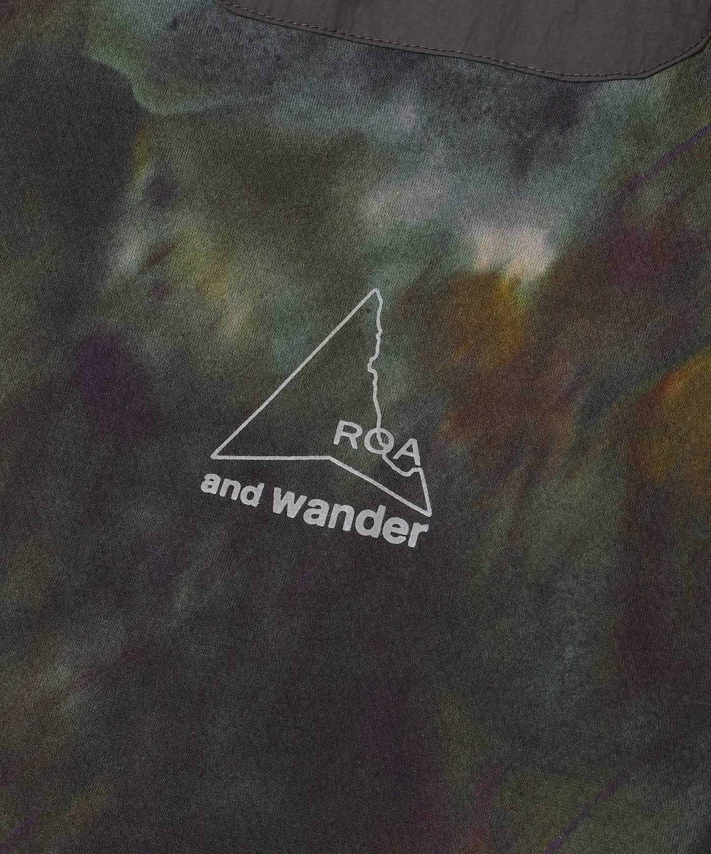and wander ROA PRINTED HOODIE T-SHIRTS 連帽印花T恤