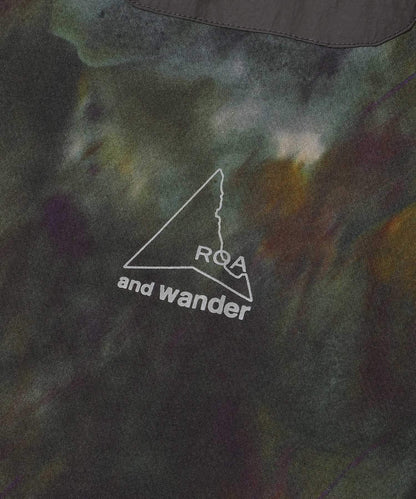 and wander ROA PRINTED HOODIE T-SHIRTS 連帽印花T恤