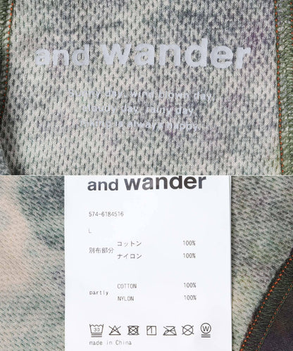 and wander ROA PRINTED HOODIE T-SHIRTS 連帽印花T恤