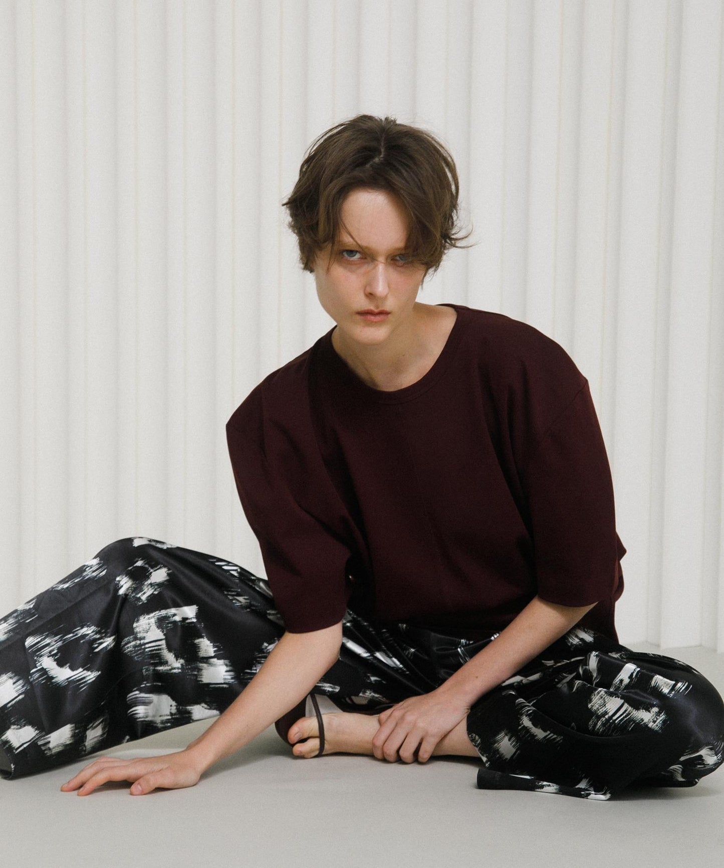 泡泡袖設計 big tee T恤