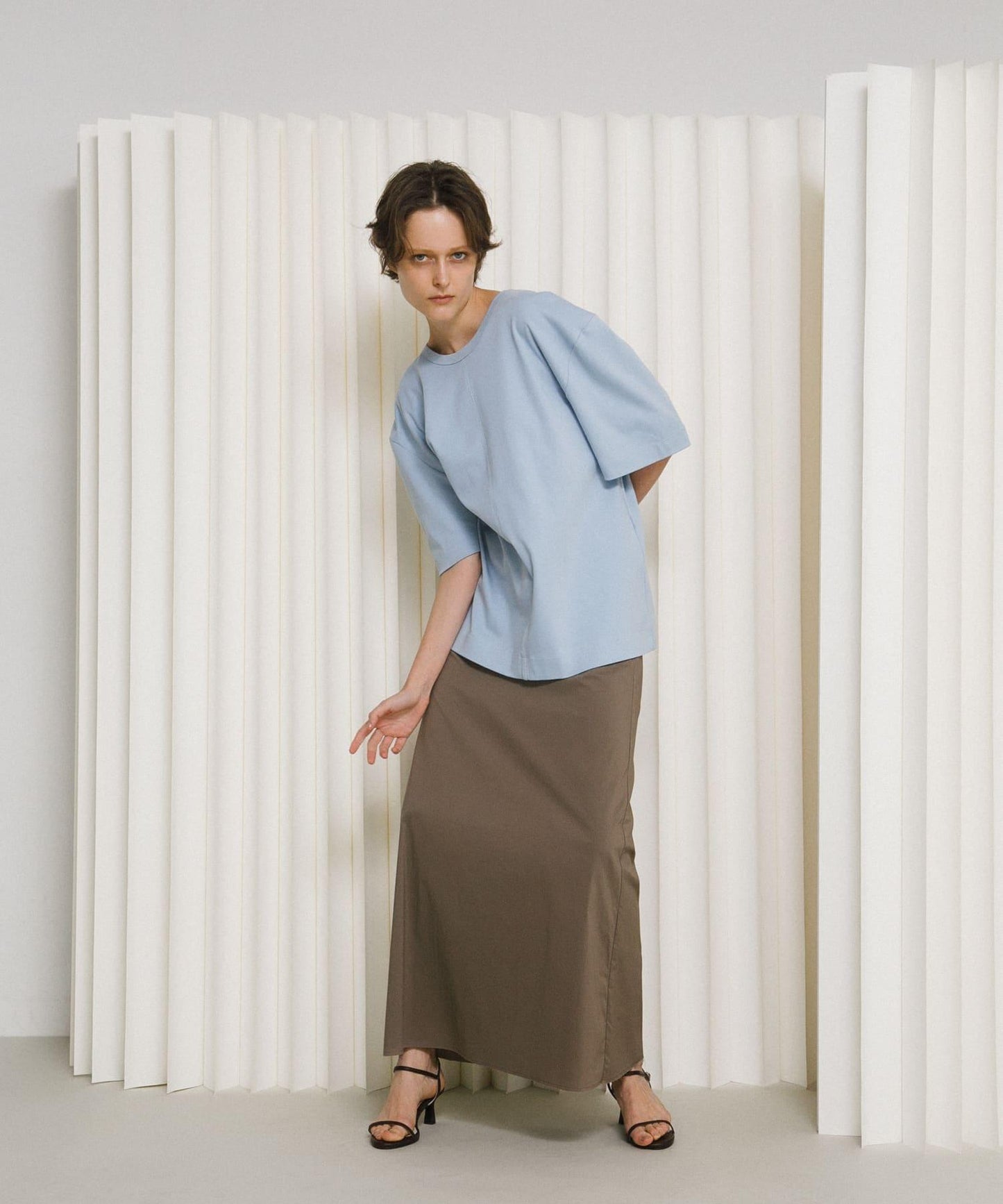 泡泡袖設計 big tee T恤