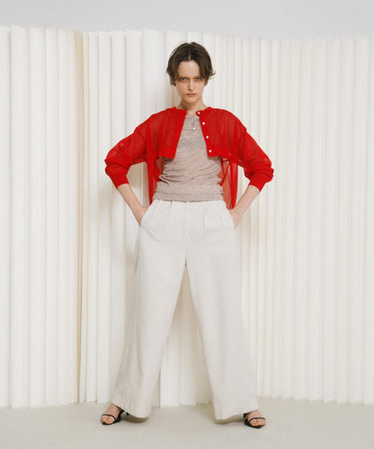 sheer cardigan 針織開衫