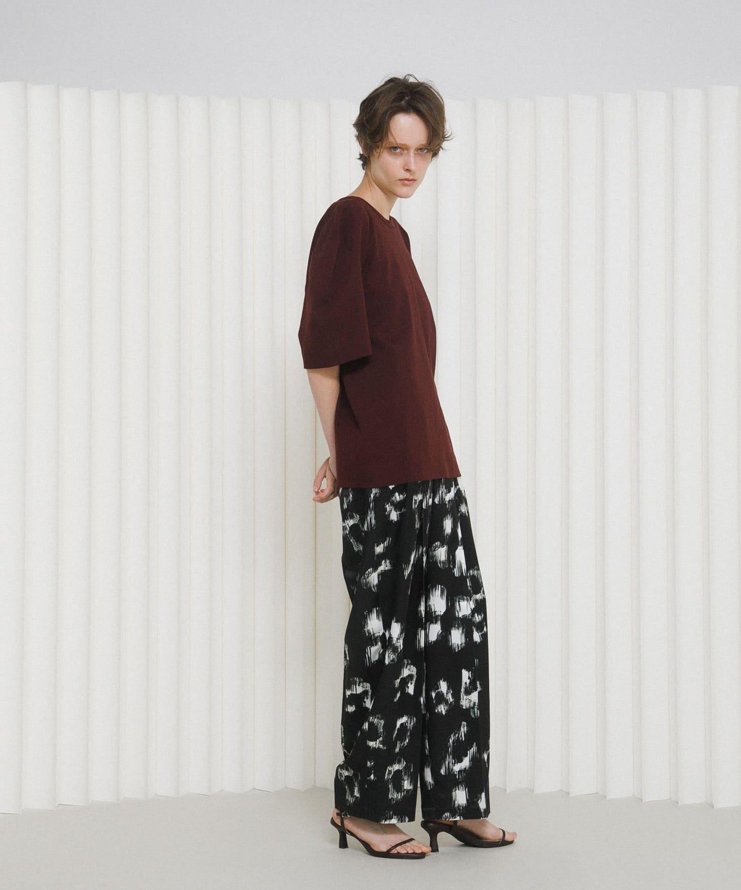 泡泡袖設計 big tee T恤