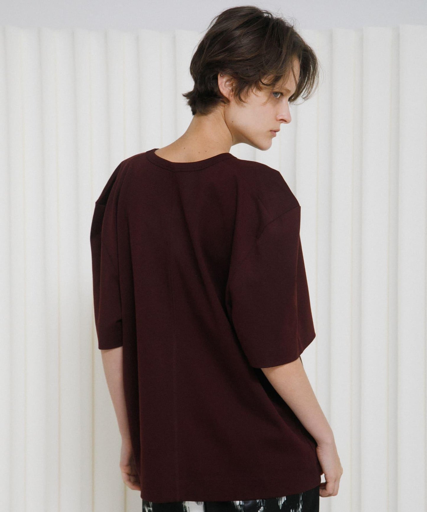 泡泡袖設計 big tee T恤