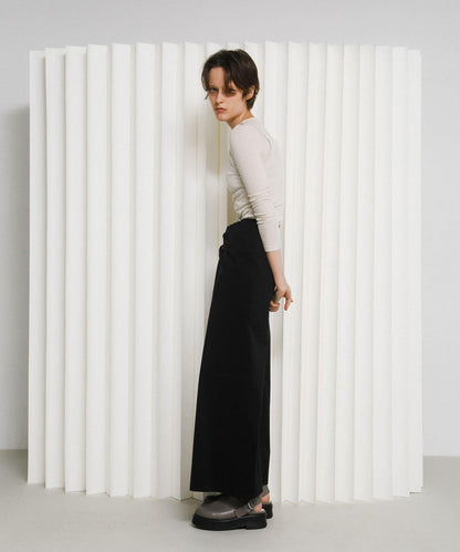 sleek 長款 半身裙