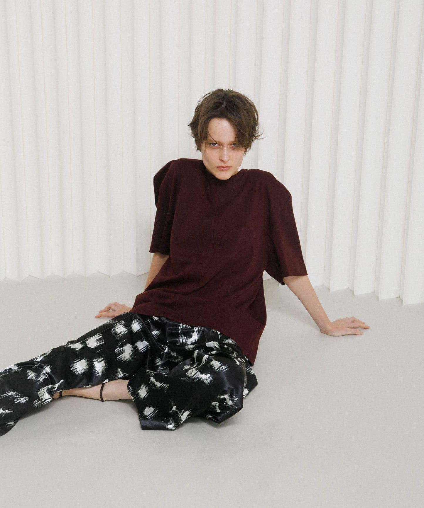 泡泡袖設計 big tee T恤