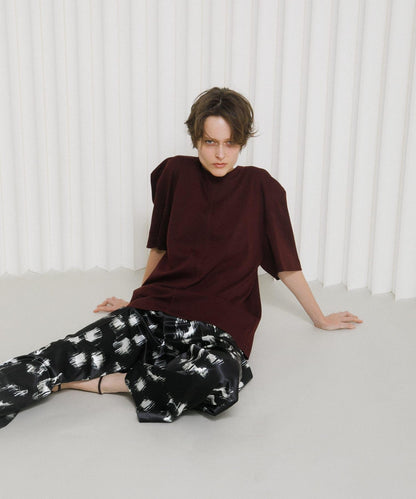 泡泡袖設計 big tee T恤