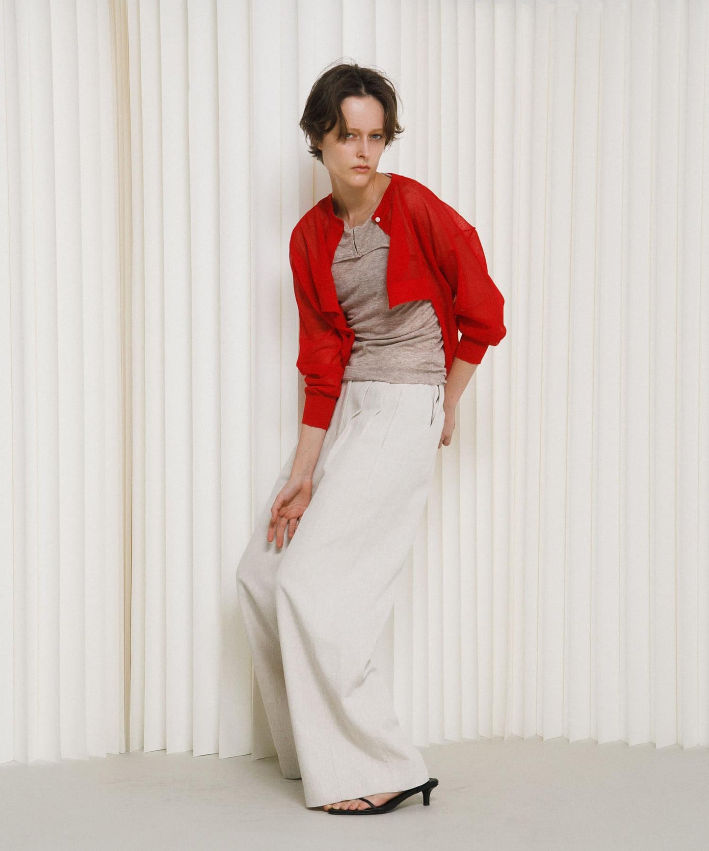 sheer cardigan 針織開衫