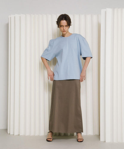 泡泡袖設計 big tee T恤