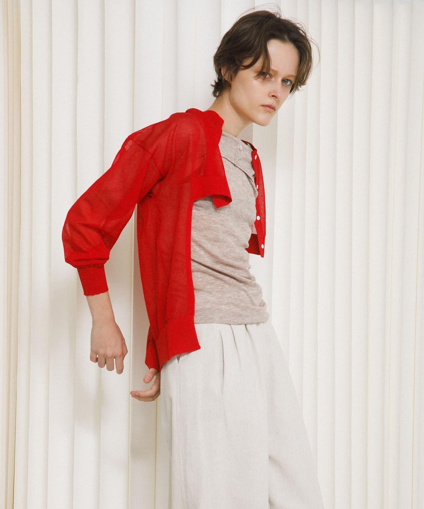 sheer cardigan 針織開衫