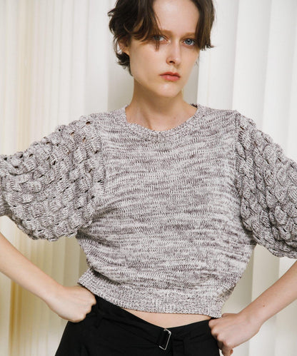 燈籠袖 針織衫