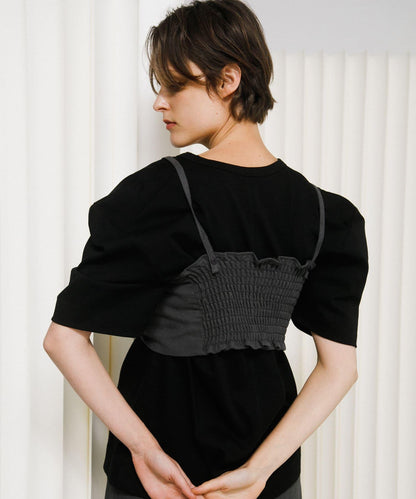 泡泡袖設計 big tee T恤