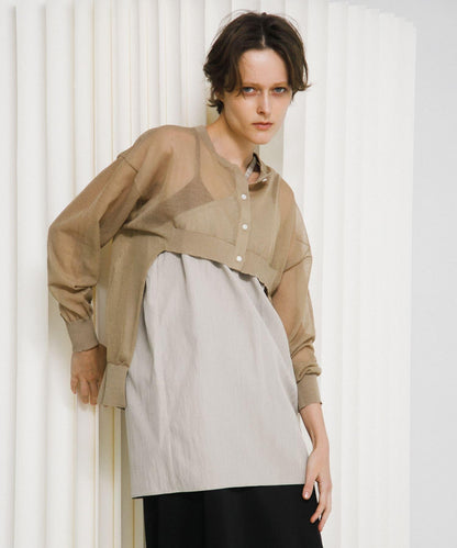 sheer cardigan 針織開衫