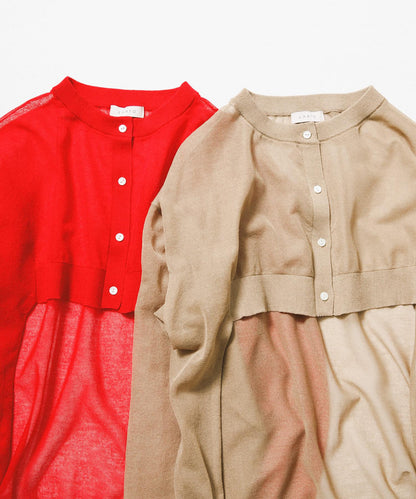 sheer cardigan 針織開衫