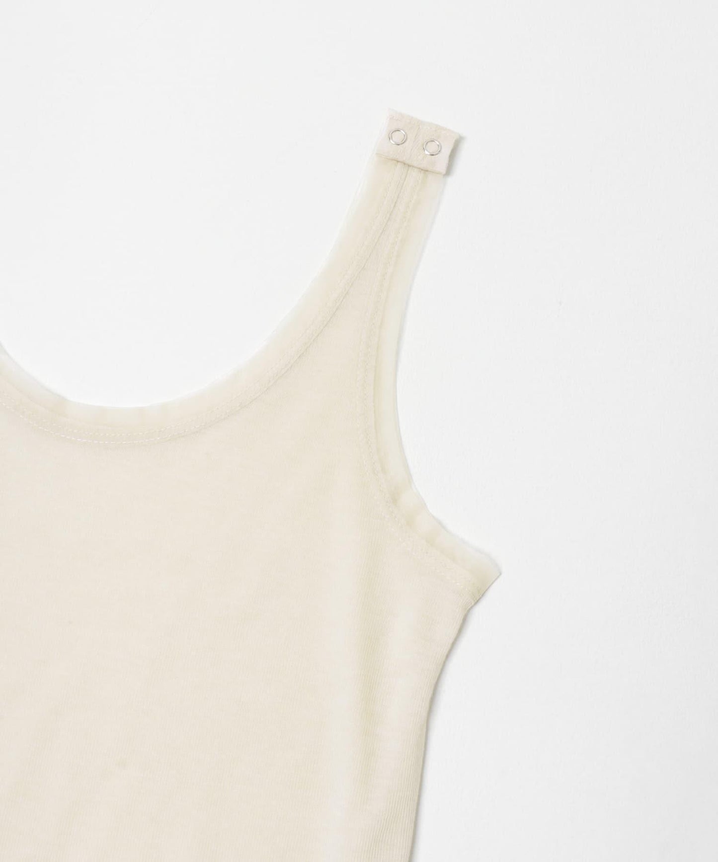 層疊滾邊設計 T恤 layered piping tee