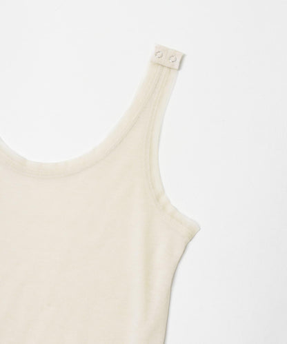 層疊滾邊設計 T恤 layered piping tee