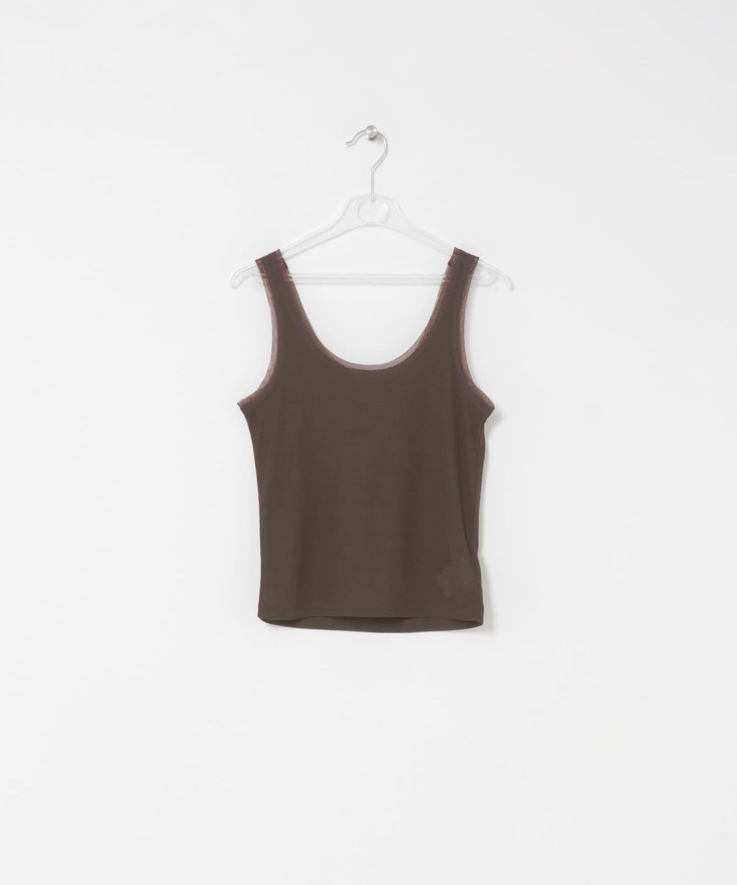 層疊滾邊設計 T恤 layered piping tee