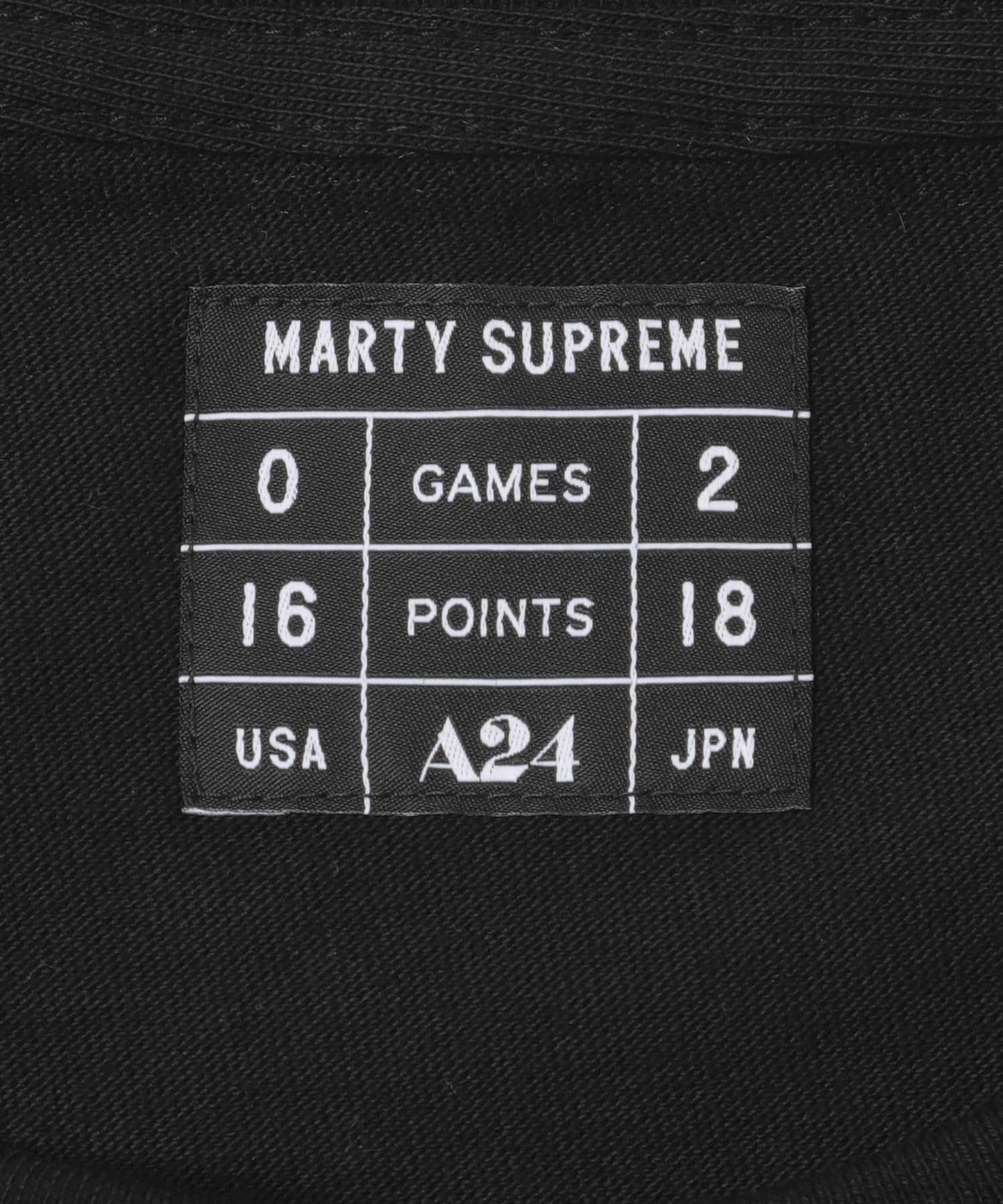 URBAN RESEARCH×MARTY SUPREME×A24 MARTY SUPREME LOGO T恤