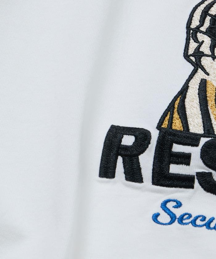 寬鬆版型 背部刺繡設計 TIGER 圓領T恤