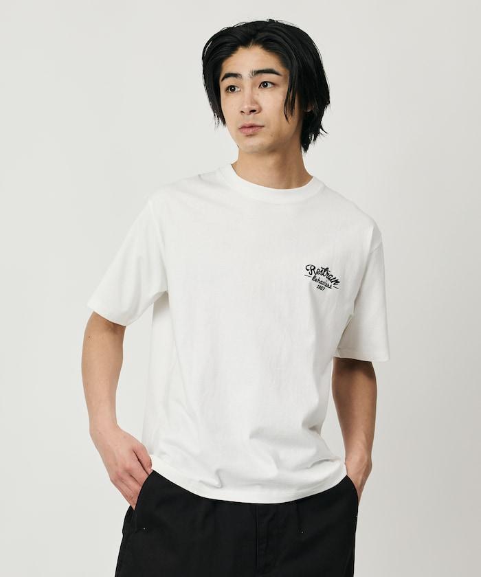 寬鬆版型 背部刺繡設計 TIGER 圓領T恤