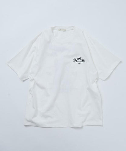 寬鬆版型 背部刺繡設計 TIGER 圓領T恤