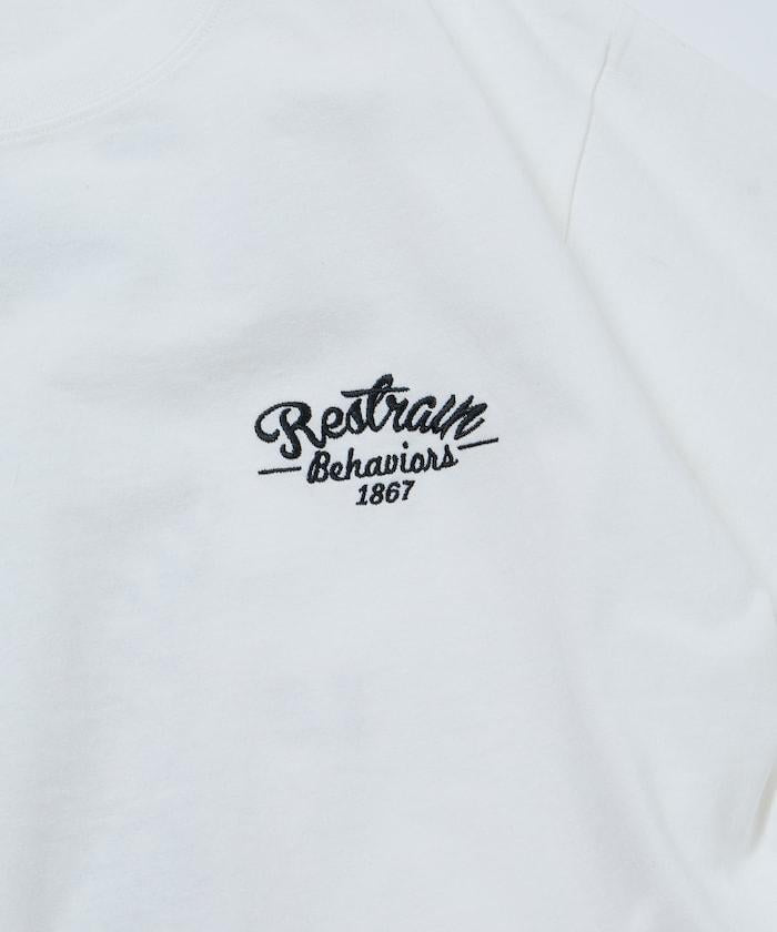 寬鬆版型 背部刺繡設計 TIGER 圓領T恤