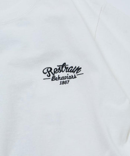 寬鬆版型 背部刺繡設計 TIGER 圓領T恤