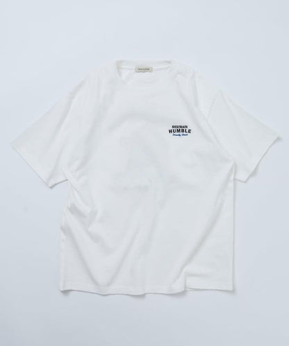 寬鬆版型 背部刺繡設計 TIGER 圓領T恤